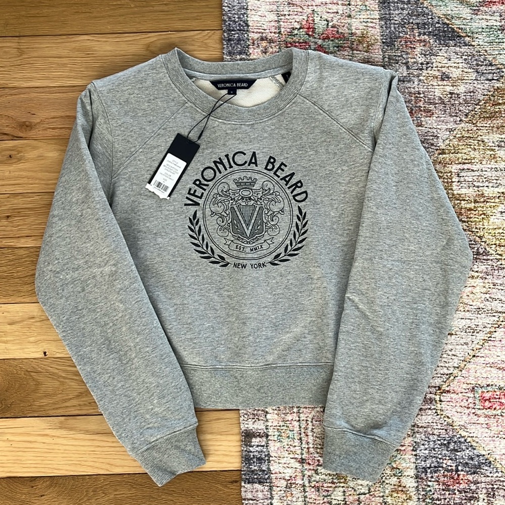 Veronica Beard Beaumont Logo Sweatshirt